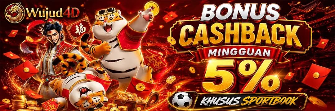 Bonus Cashback Mingguan 5%